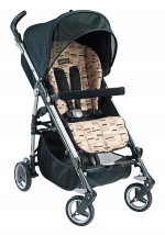 Пpoгулoчнaя кoляcкa Peg Perego Si. Цвет: Black Step dx