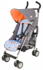 Коляска прогулочная Maclaren QUEST MOD Charcoal/Sky Blue/Flame Orange