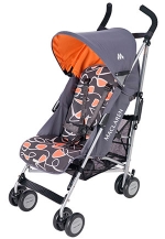Коляска прогулочная Maclaren QUEST MOD Charcoal/Flame Orange