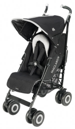   Maclaren TECHNO XT Black on Black Frame with Headhugger and Shoulder pads