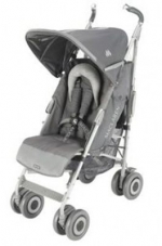 Коляска прогулочная Maclaren TECHNO XT Charcoal on Silver Frame with Headhagger and Shoulder pads