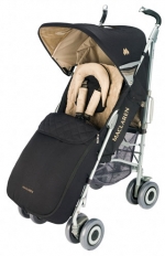 Коляска прогулочная Maclaren TECHNO XLR Black/Champagne with Raincover