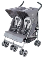 Детская коляска Maclaren Twin Techno Charcoal on Silver Frame