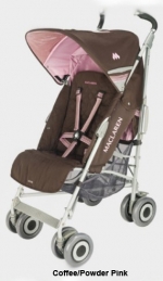 Maclaren - Techno XLR buggy Coffee/Powder Pink