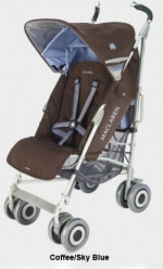 pooa oca Maclaren Techno XLR buggy Coffee/Sky Blue