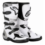 Tech 6S Youth Boot (White/Silver)