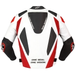 GP Pro Leather Jacket (Black/White/Red)