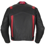 Rod Leather Jacket (Black/Red)