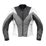 Stella Anouke Leather Jacket (White/Gunmetal)